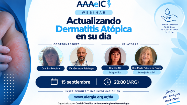  Actualizando Dermatitis Atópica en su día